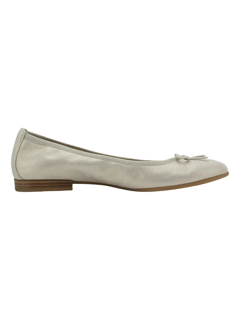 Ballerine Cuir Tamaris   Beige