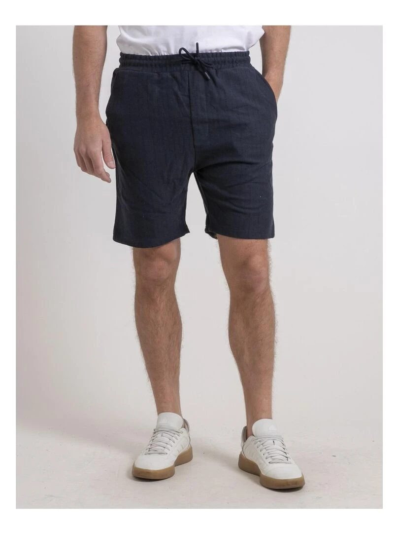 Bermuda maille BOPARIS Bleu marine