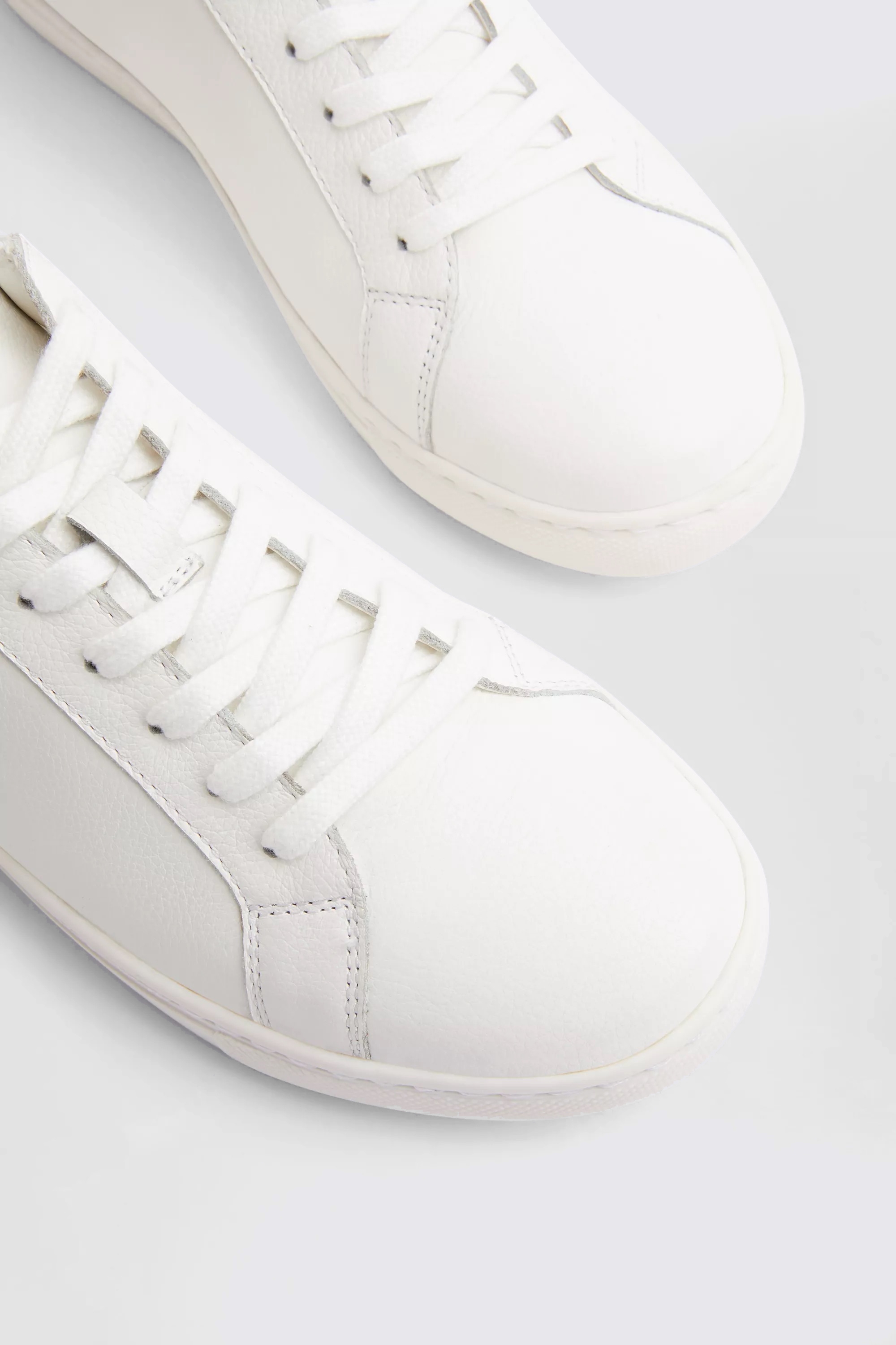White Leather Trainers   Buy Online at Moss