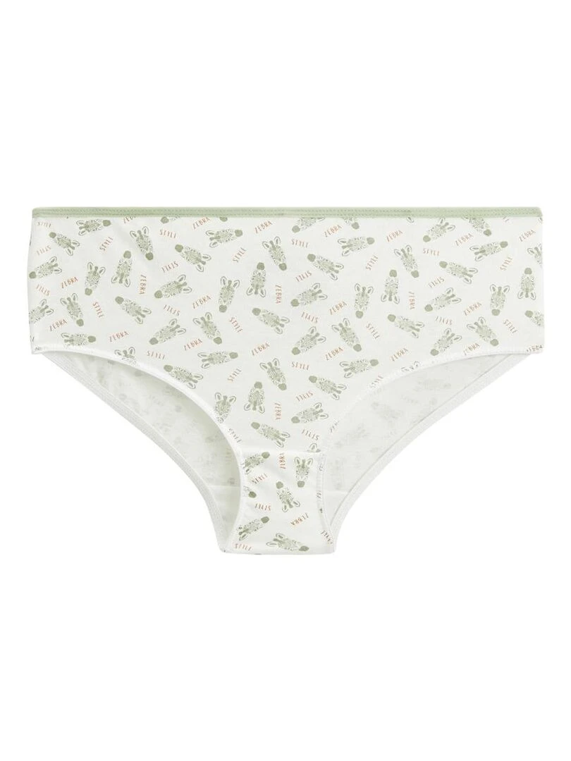 Lot de 3 culottes fille Safari   Kaki