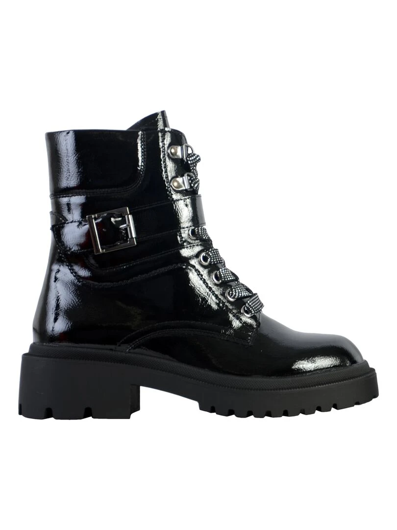 Boots Cuir The Divine Factory Noir