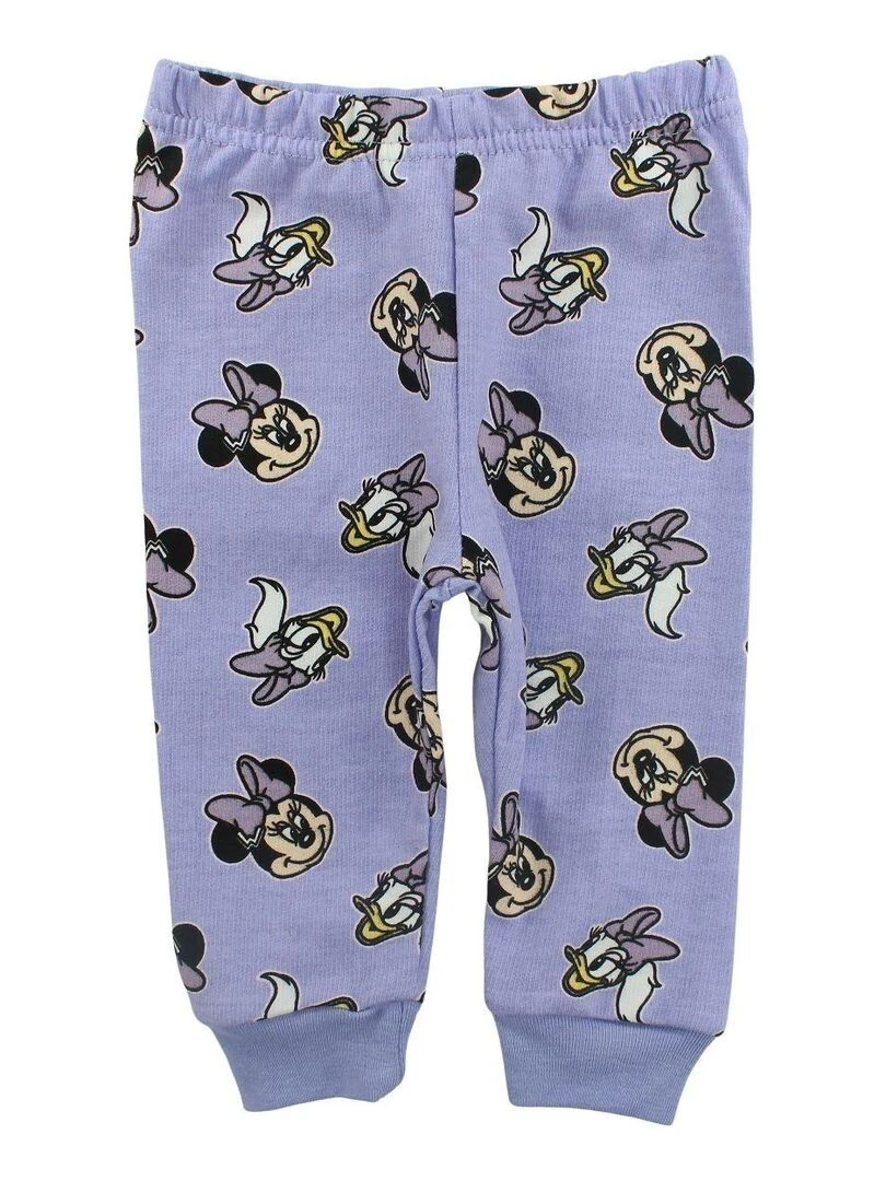 Disney   Ensemble Sweat pantalon bébé fille Imprimé Minnie   Violet