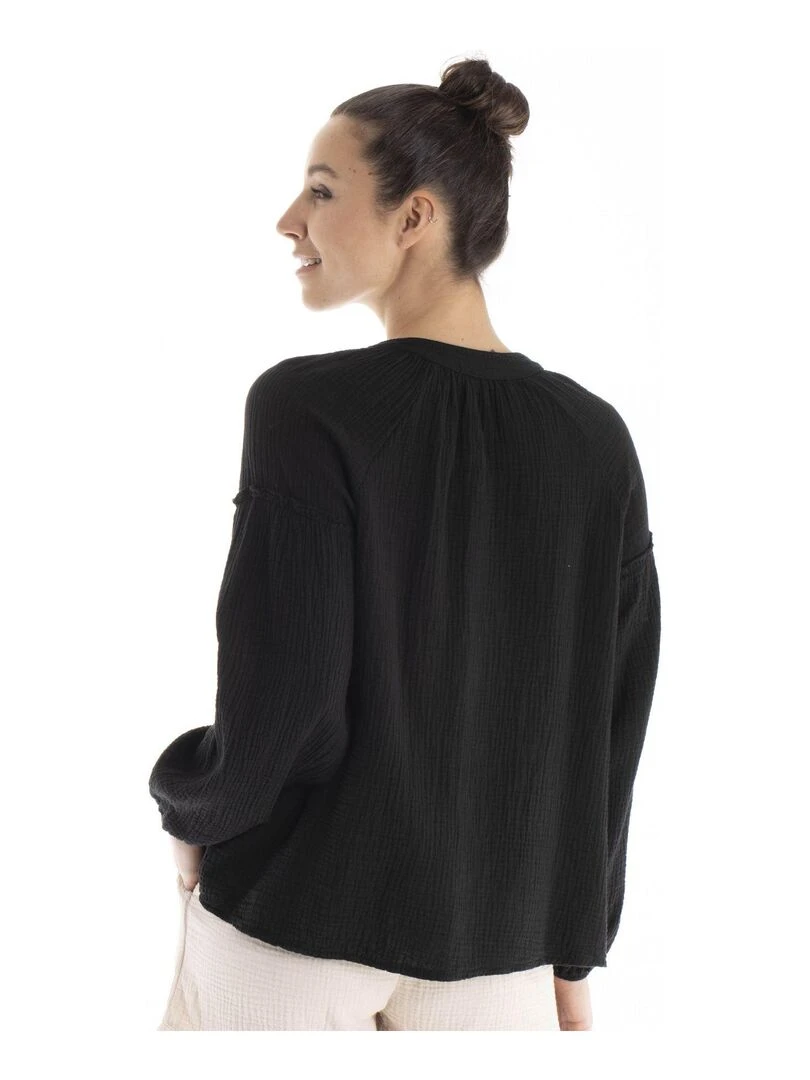 Chemisier  CALY   Gérard Pasquier   Noir Noir