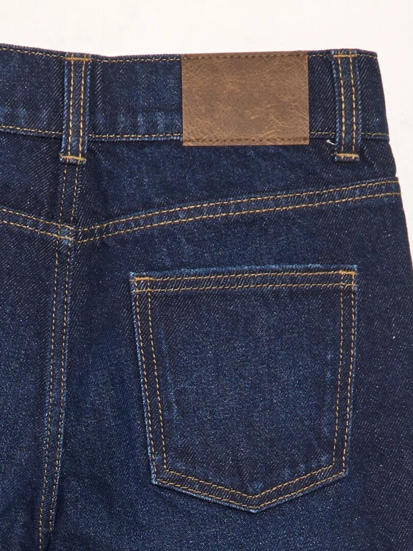 Jean droit à taille haute   Rinse