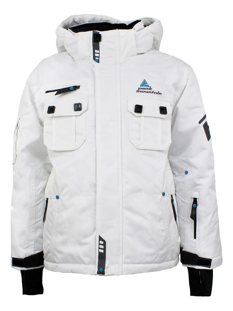 Ensemble de ski garçon ECARDIDENTE PEAK MOUNTAIN Blanc