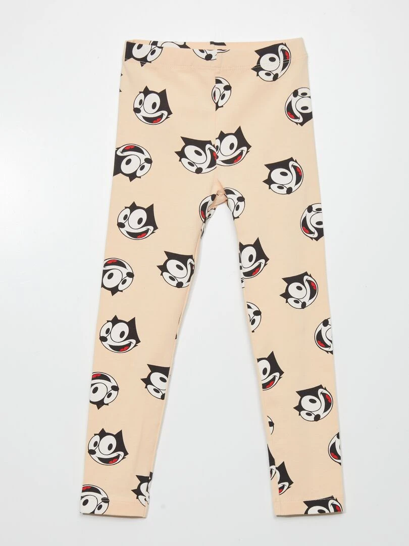 Legging 'Felix the cat' Beige