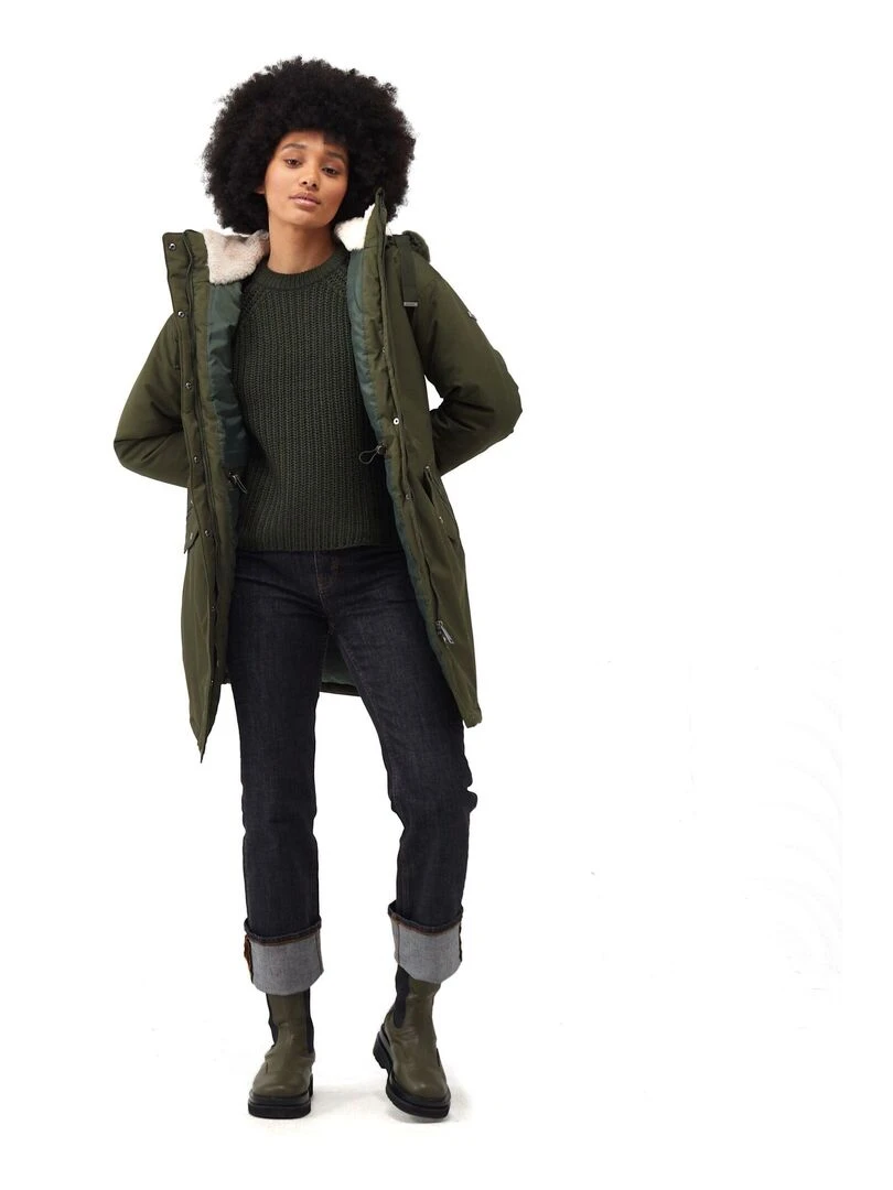 Regatta   Veste imperméable SAMARIA   Vert kaki