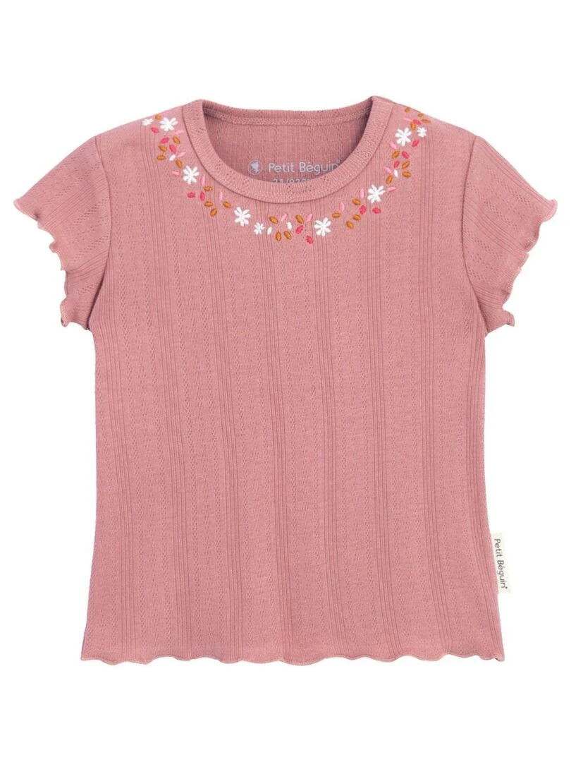 T shirt fille Mahonia Rose