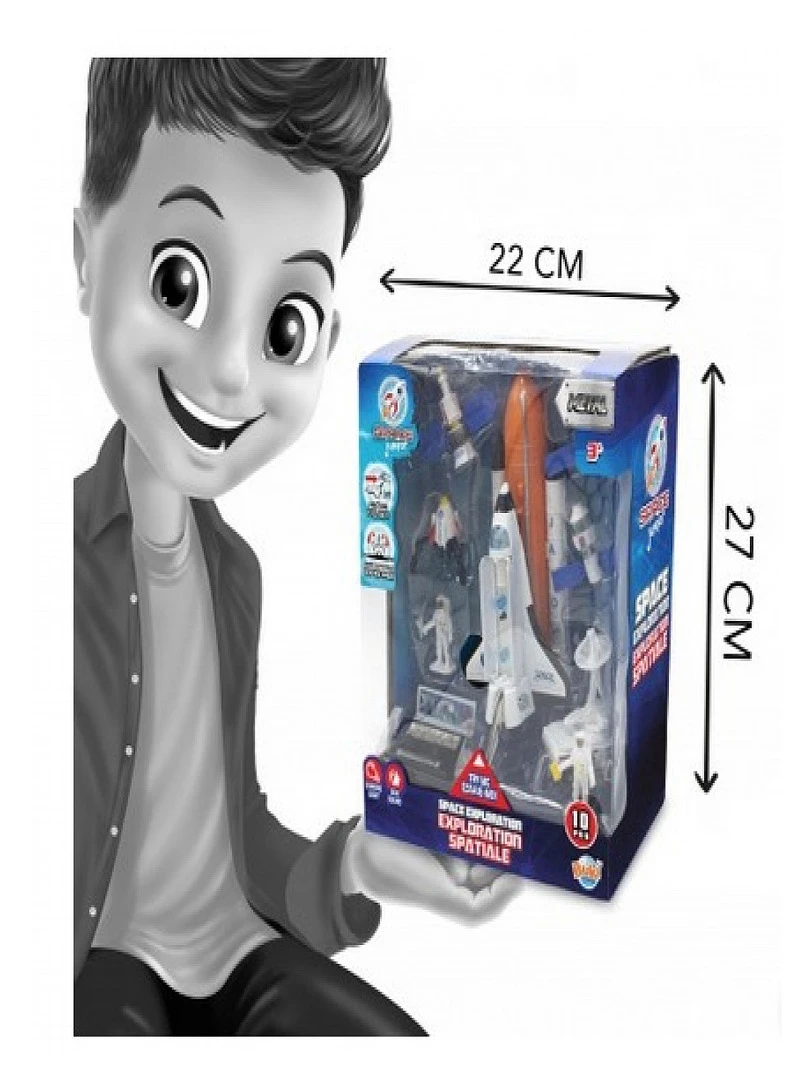 Exploration Spatiale Navette En Metal   N/A