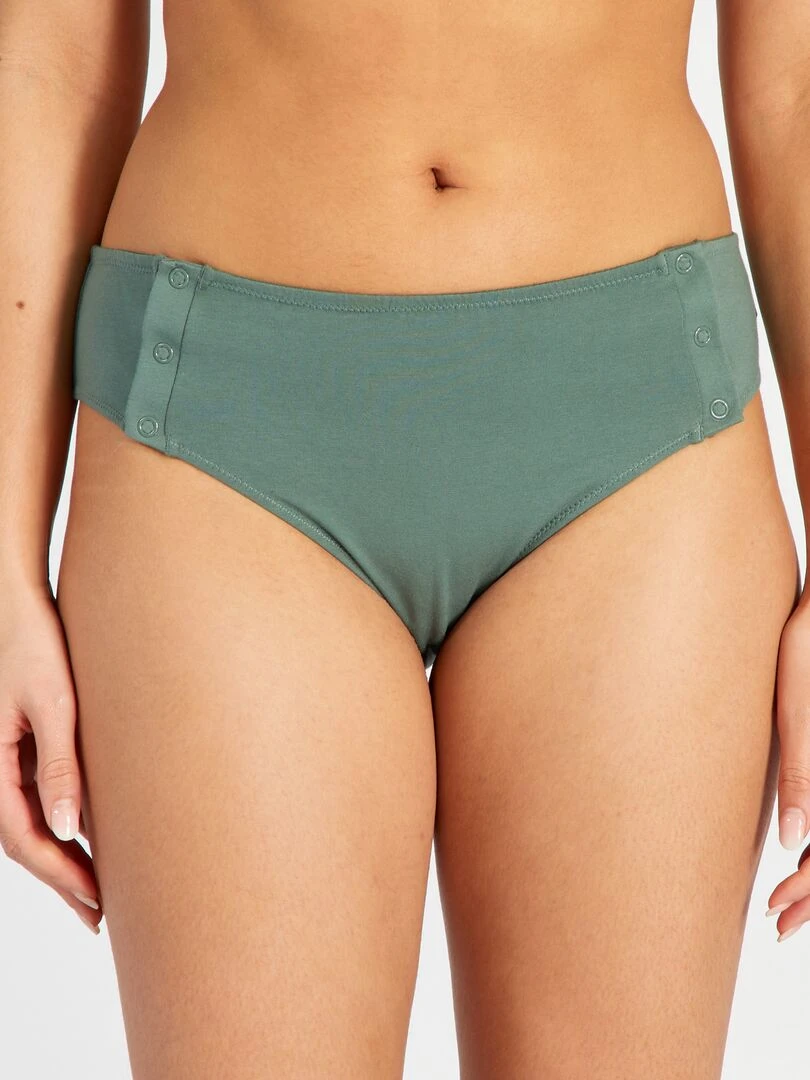 Lot de 2 culottes en jersey So Easy Vert/rose