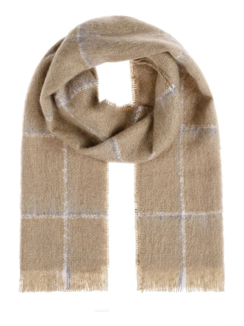Echarpe Squadra Fabriqué en France Beige