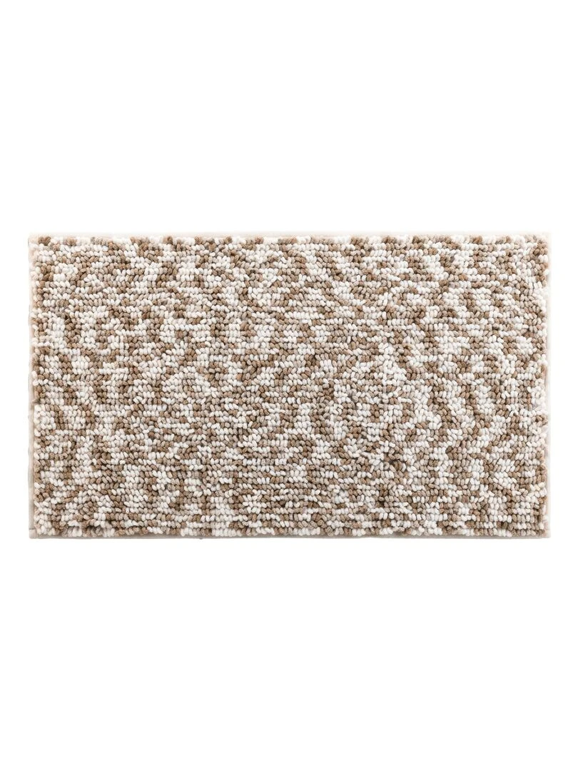 Tapis de bain microfibre Frizza Blanc
