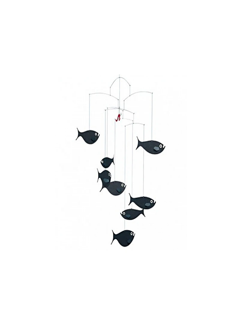 'flensted Mobiles' Shoal Of Fish Rose