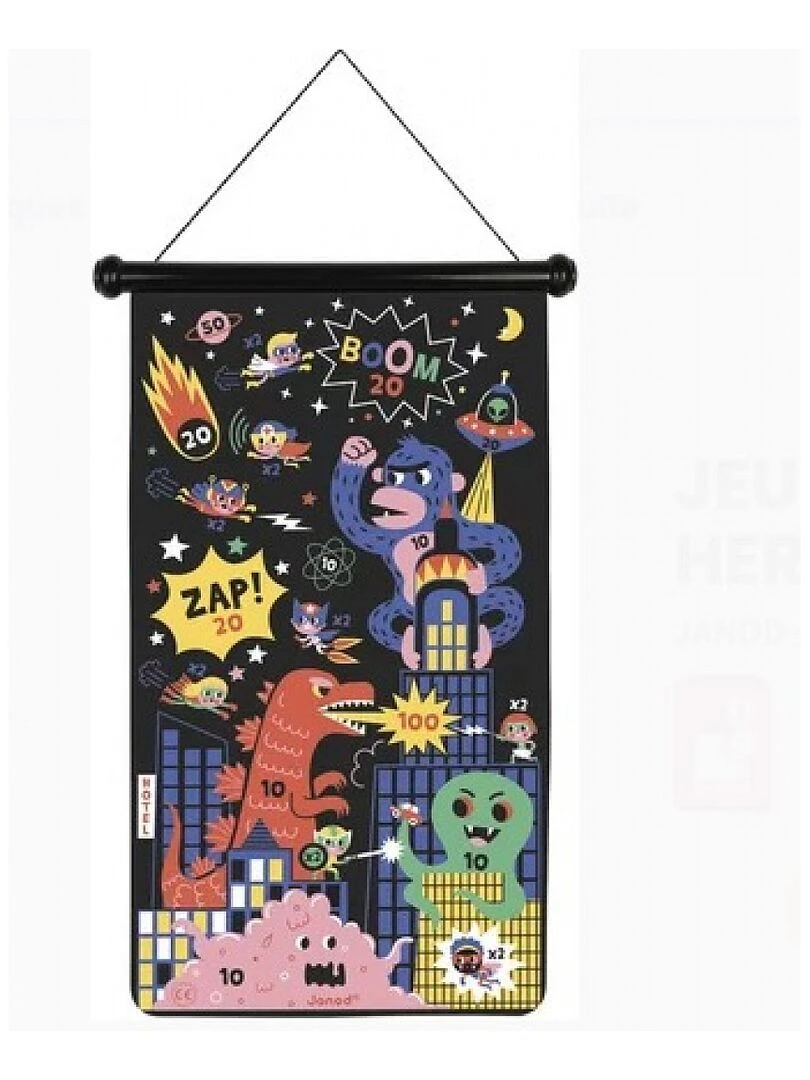 Jeu de flechettes magnetiques Super heros N/A