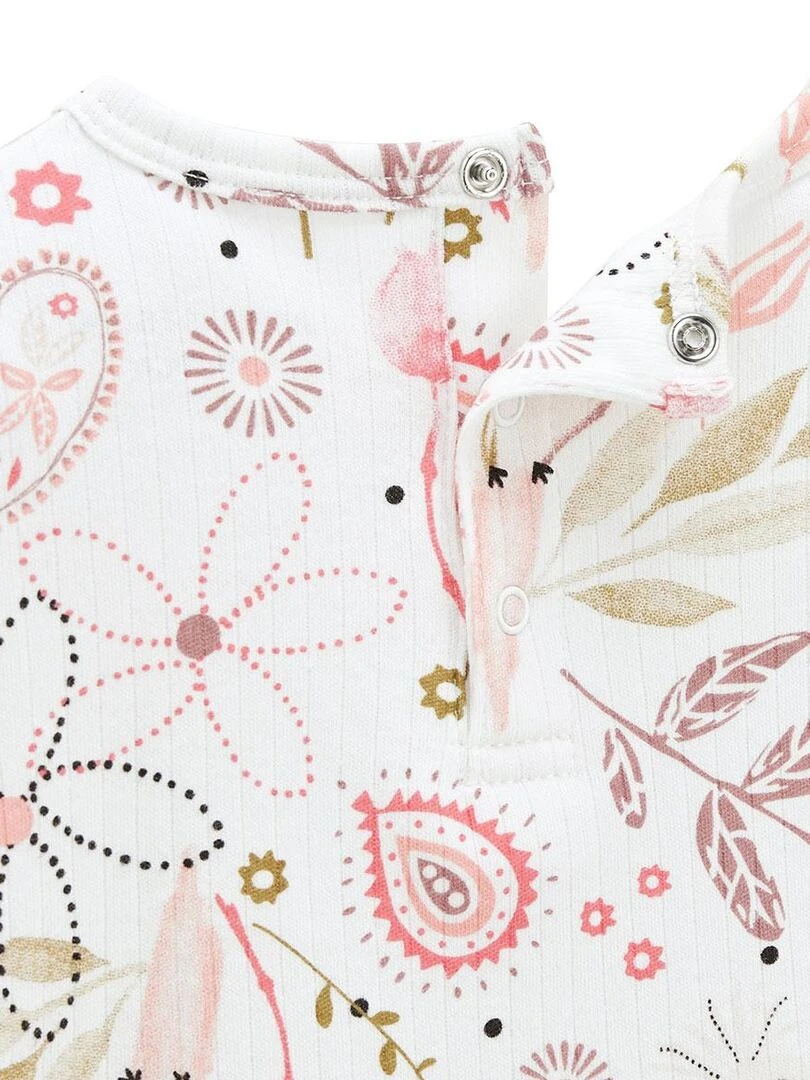 T shirt bébé Haapiti   Rose