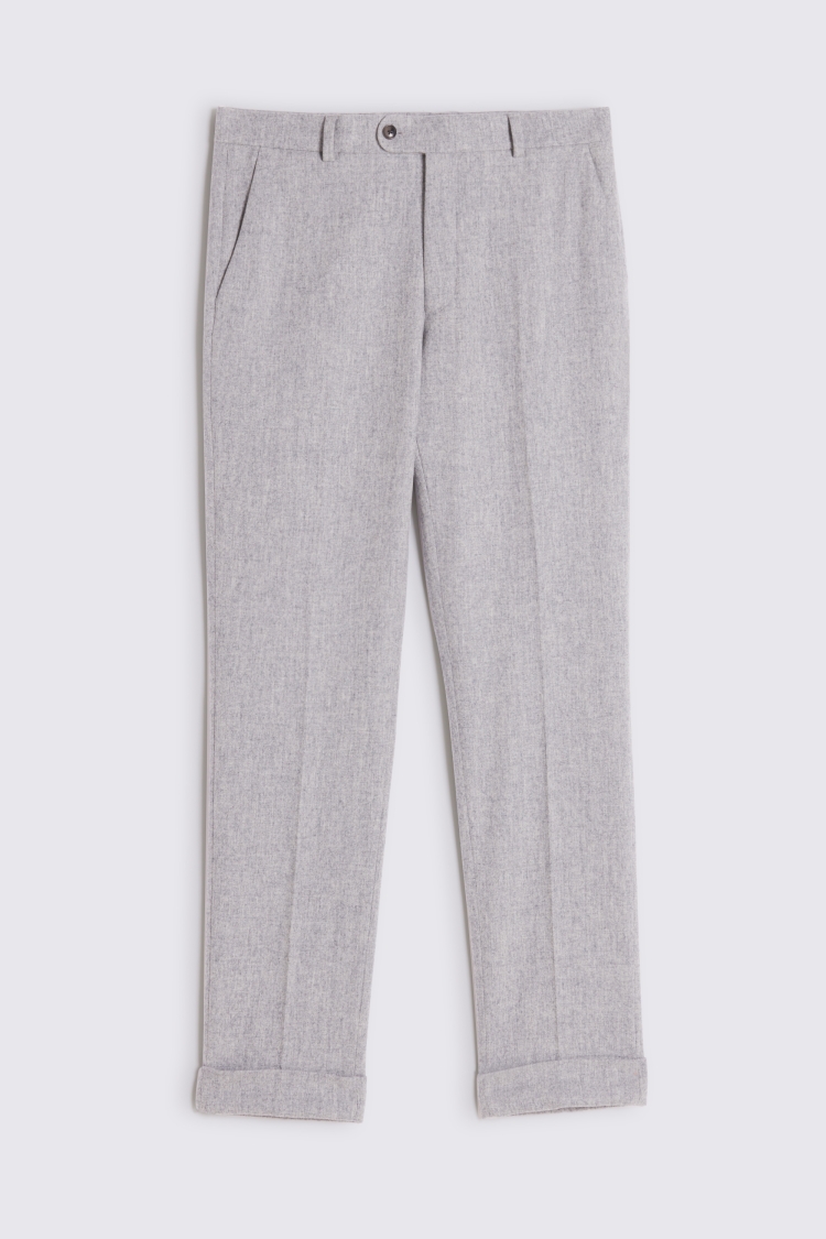Regular Fit Charcoal Stretch Trousers   Buy Online at Moss