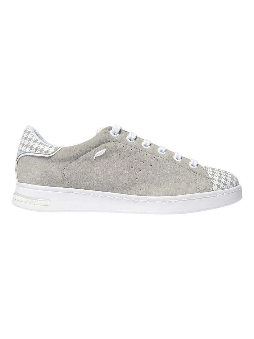 Basket Geox D JAYSEN A SUEDE+PRN.GOA.SUE Gris
