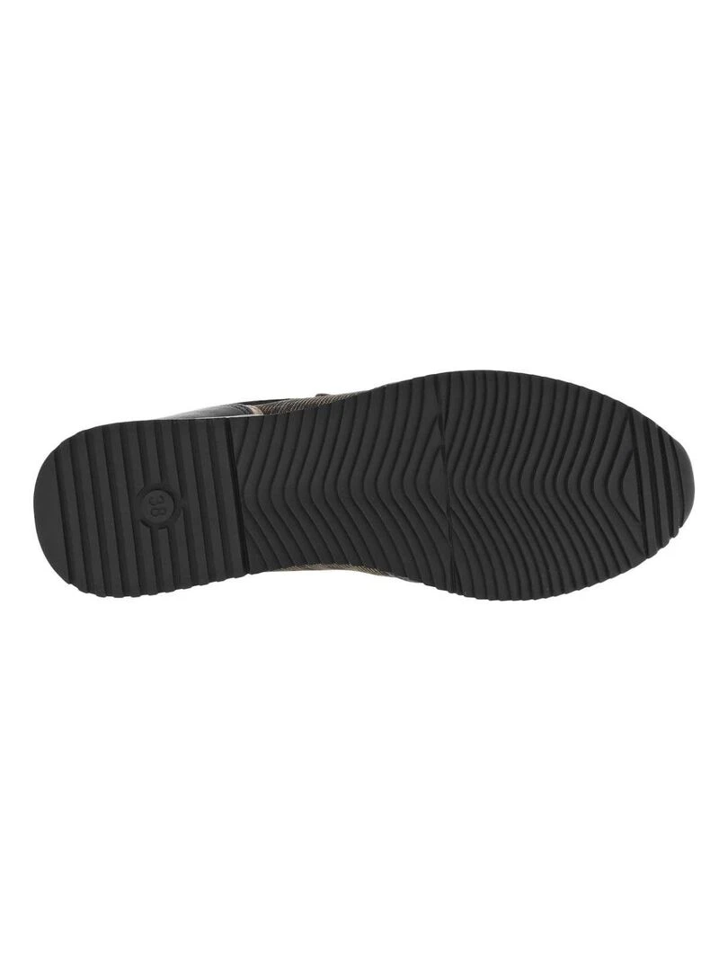 MARCO TOZZI   Baskets talon plat   Noir