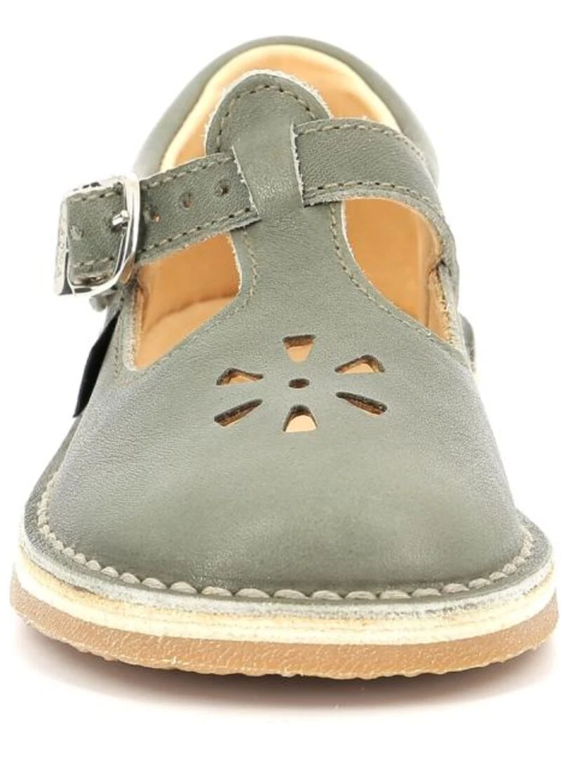 Salomés Cuir Dingo 2   Kaki