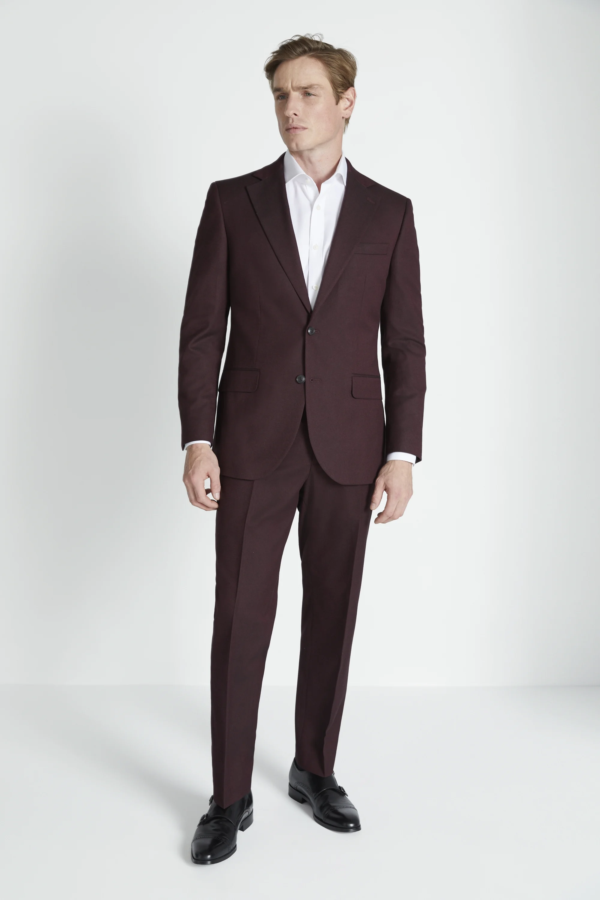 Slim Fit Ink Houndstooth Dress Jacket   Buy Online at Moss