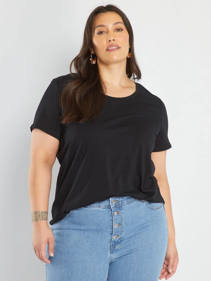 T shirt uni noir