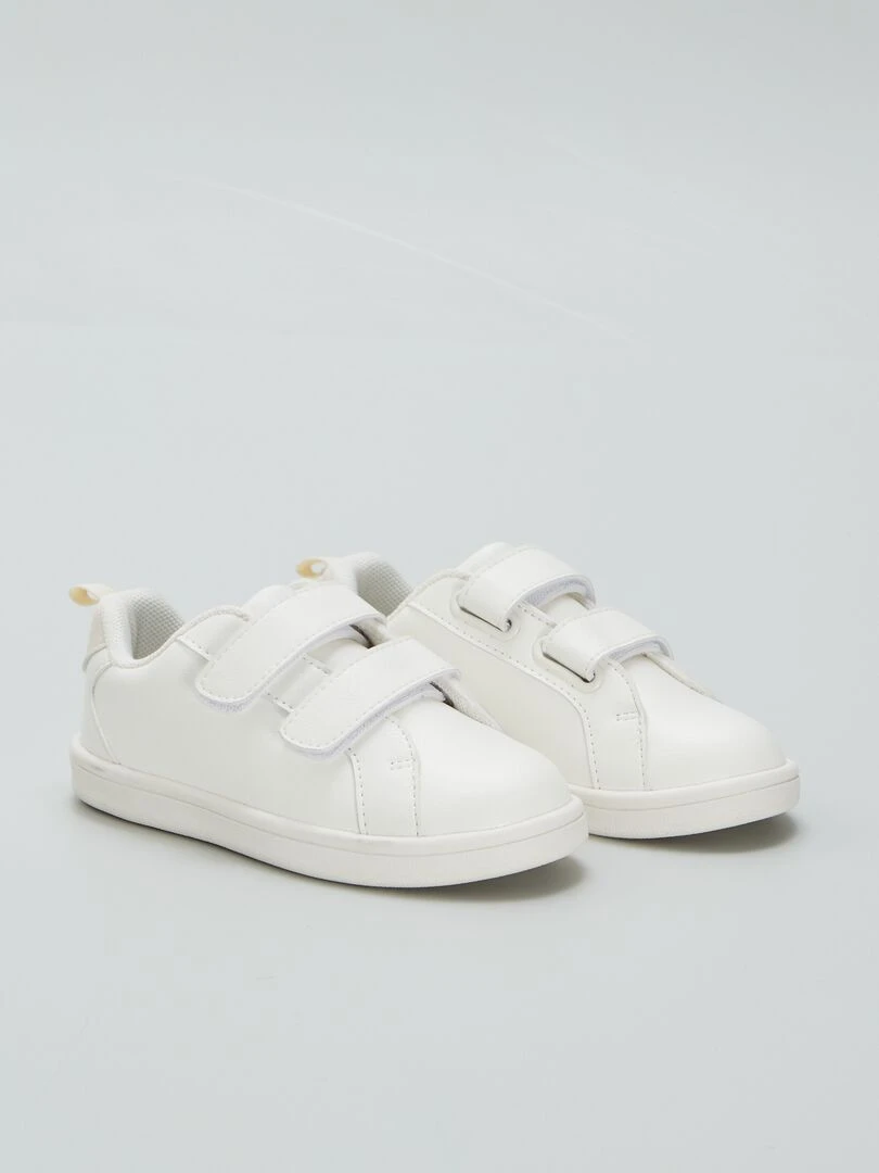 Baskets basses blanches blanc