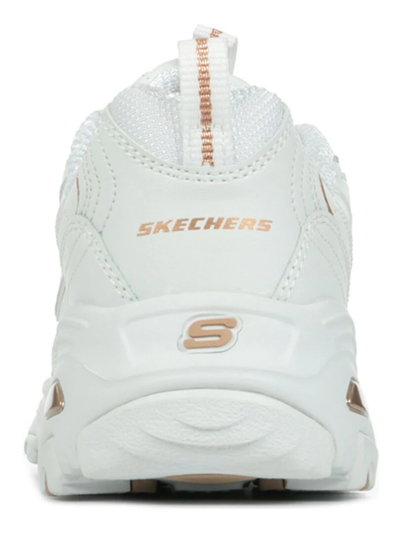 Baskets Skechers D'Lites Fresh Start   Blanc