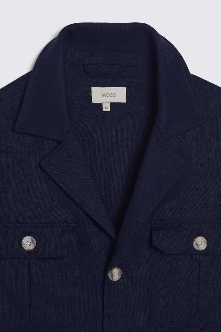 Cotton Linen Camel Stripe Shirt   Buy Online at Moss