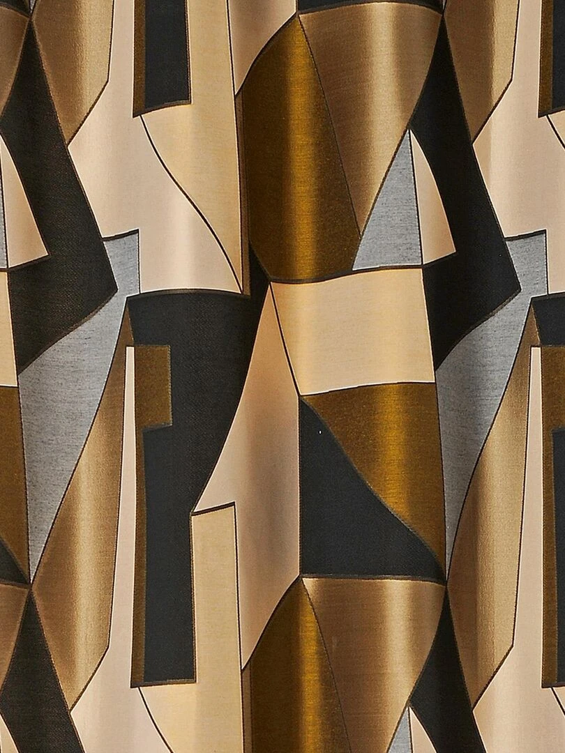 Rideau d'ameublement    Effet graphique   Noir