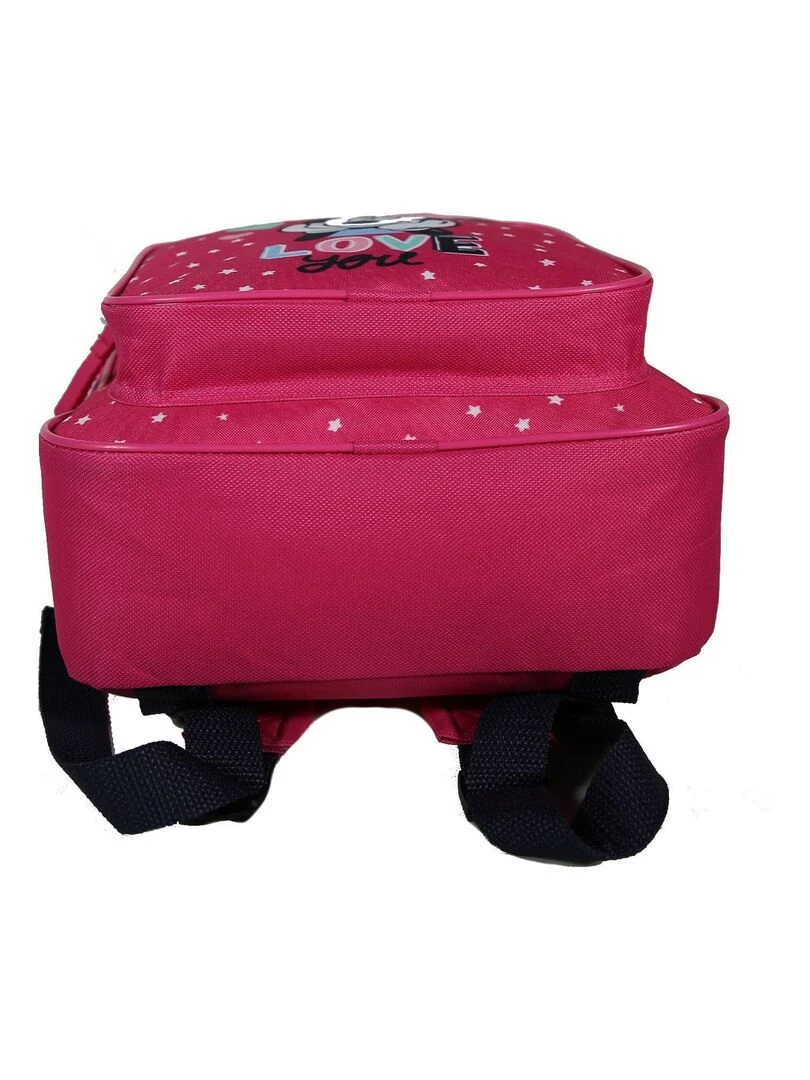 Sac à dos maternelle 31 cm avec poche Disney Minnie Rose Bagtrotter   Rose