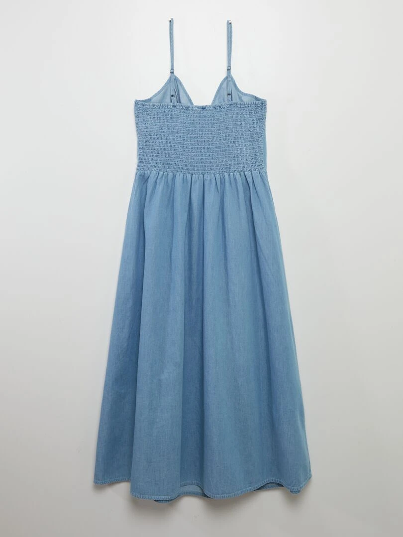 Robe courte effet jean 'JDY' Bleu