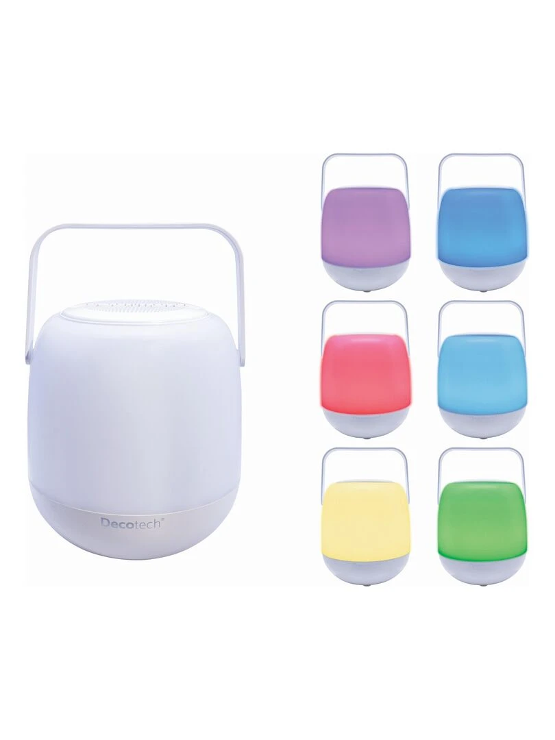 Enceinte portable Decotech avec effets lumineux N/A