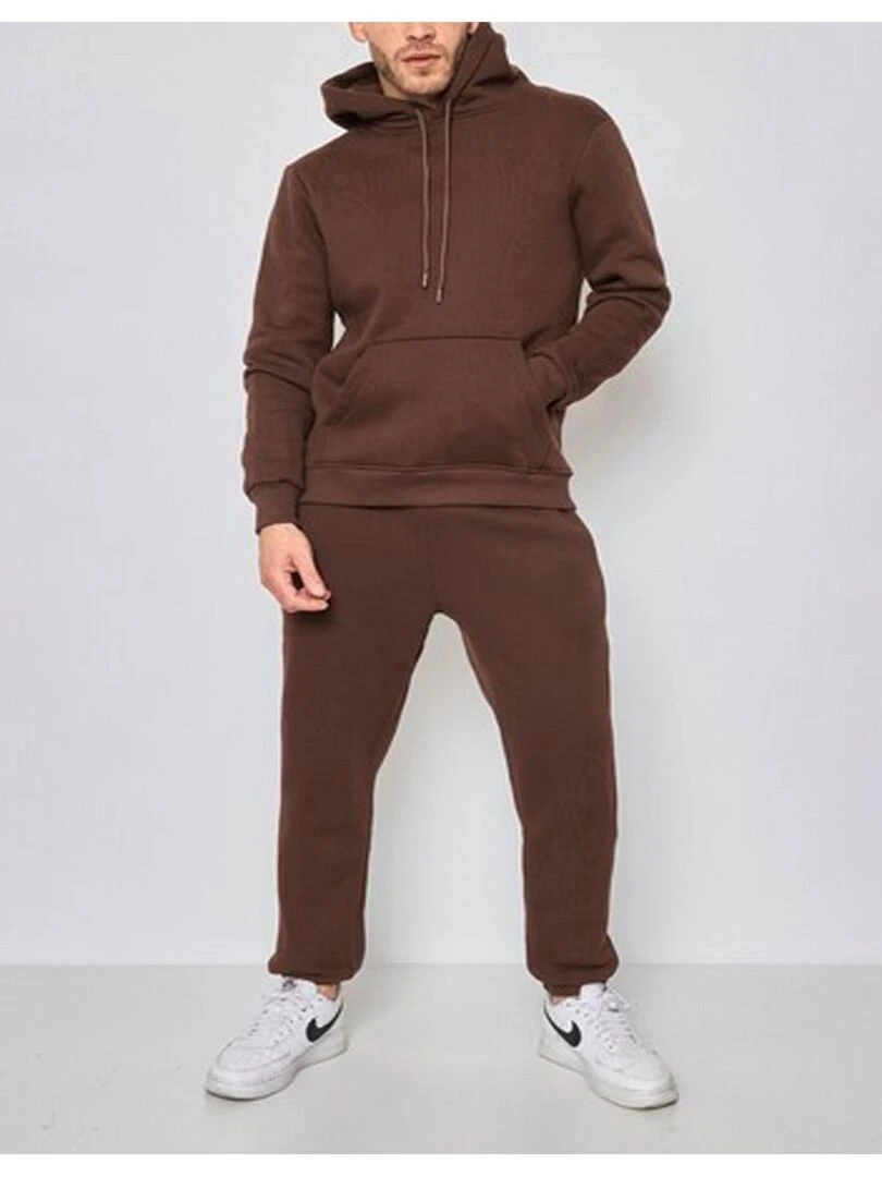 Ensemble survêtement Kebello Marron