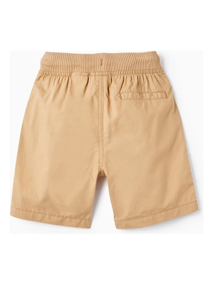 Shorts en Coton avec Cordon de Serrage pour Garçon PICASSO Beige