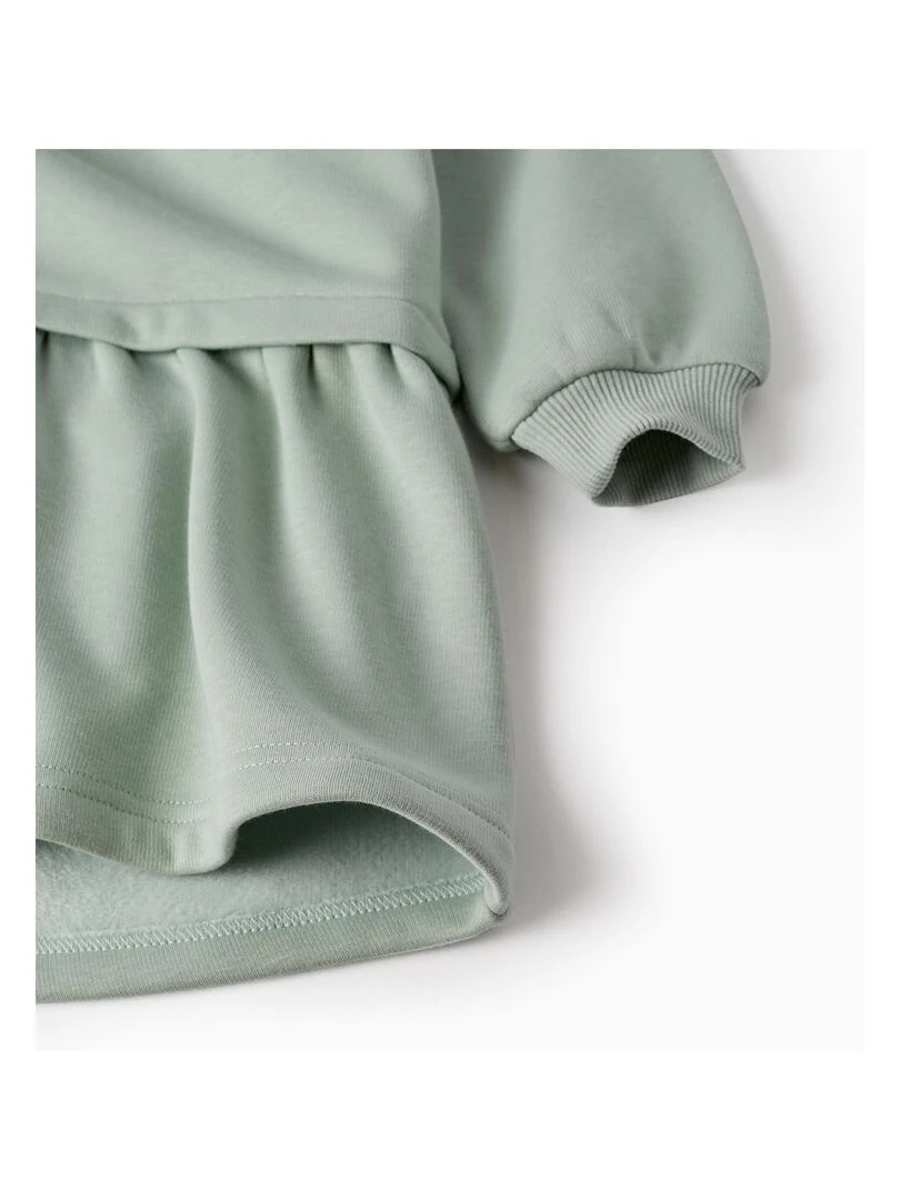 Robe à manches longues pour fille 'Snow Blossoms' manches longues SWEET FROSTY DREAMS   Vert clair