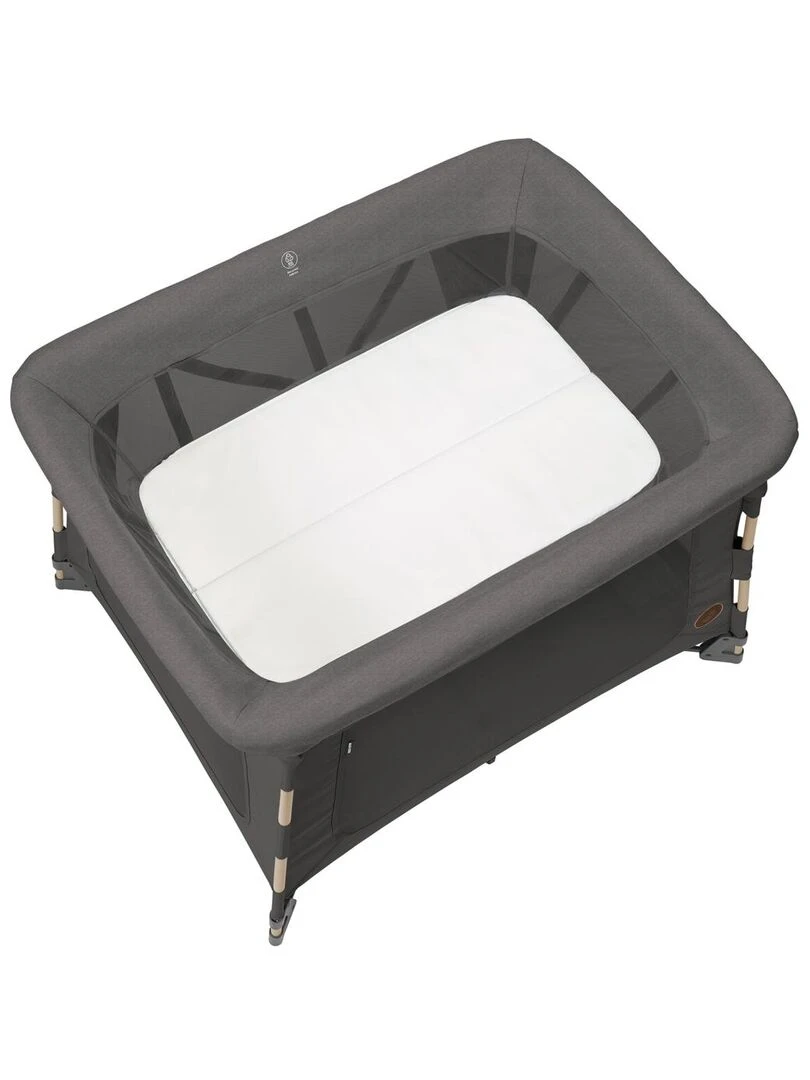 MAXI COSI Swift ECO  Lit de voyage 3 en 1: Berceau  Lit et Parc  léger  0   3.5 ans  Beyond Graphite   Gris Gris