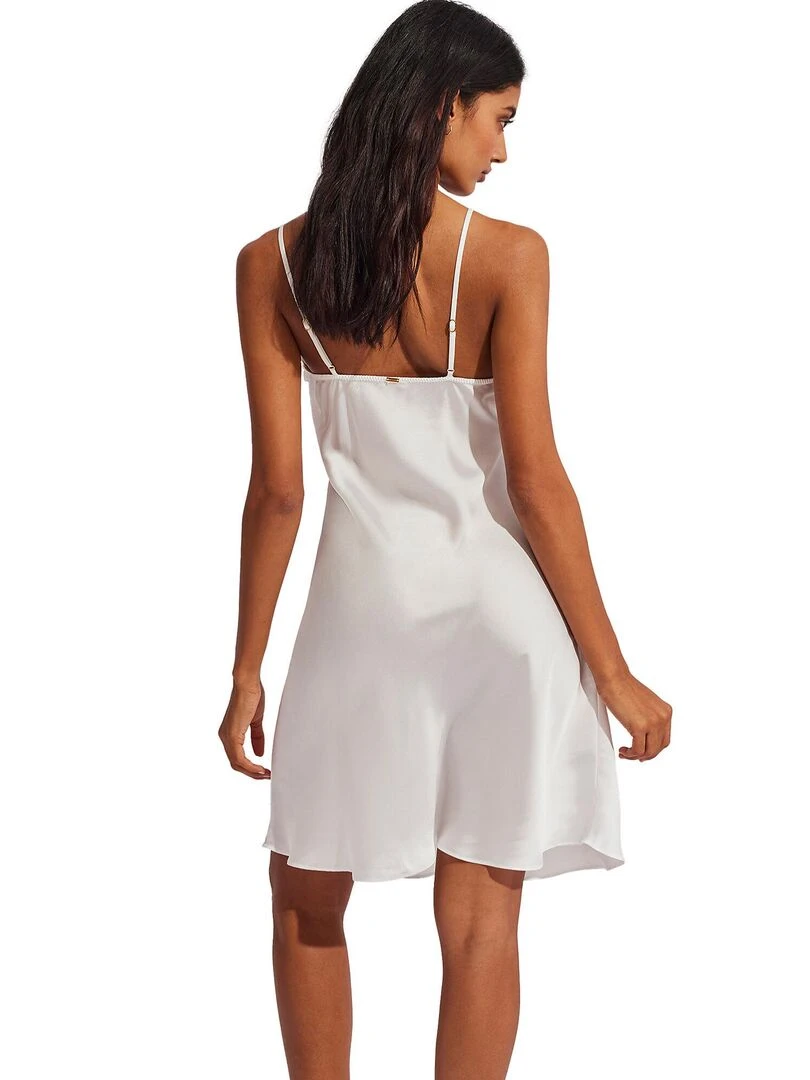 Nuisette décolleté V Matilda mariage Ecru