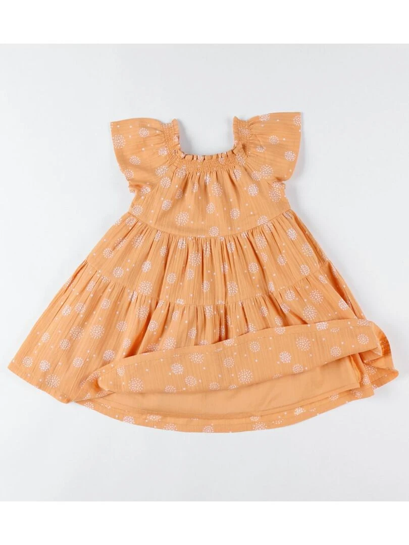 Robe à imprimé fleuri Noukie's Jaune