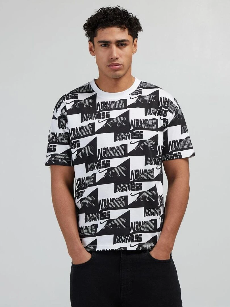 TEE SHIRT OVERSIZE CELERINO2 Airness Blanc