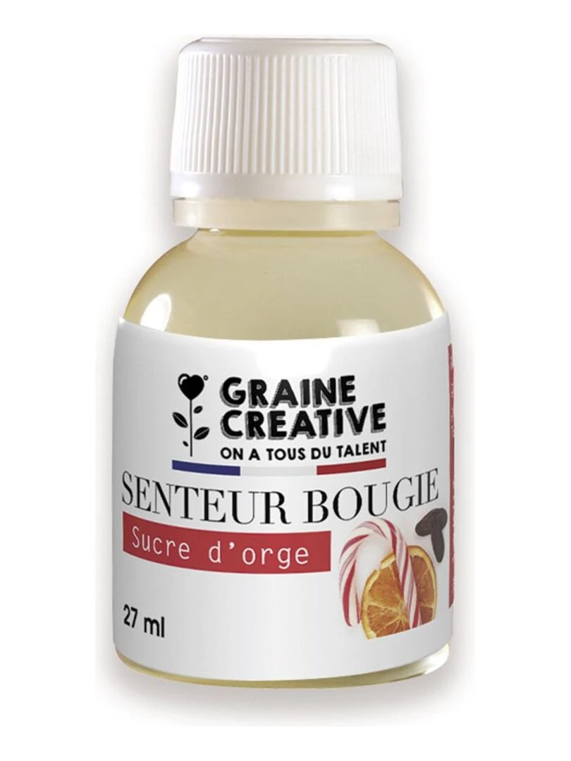 Parfum pour bougie 27 ml senteur sucre d'orge N/A