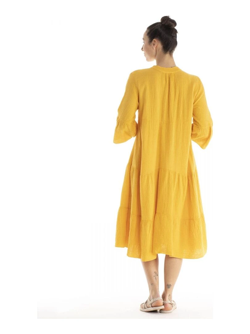 Robe  RINA   Gérard Pasquier   Jaune