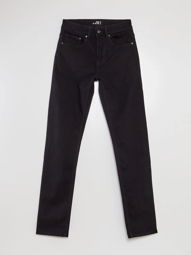 Baskets Confort Homme Slip on Noir   Noir
