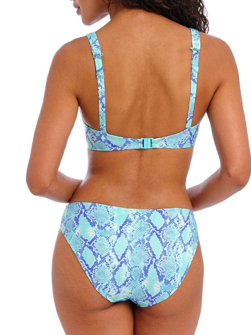 Haut de maillot serpent avec armatures Komodo bay   Bleu