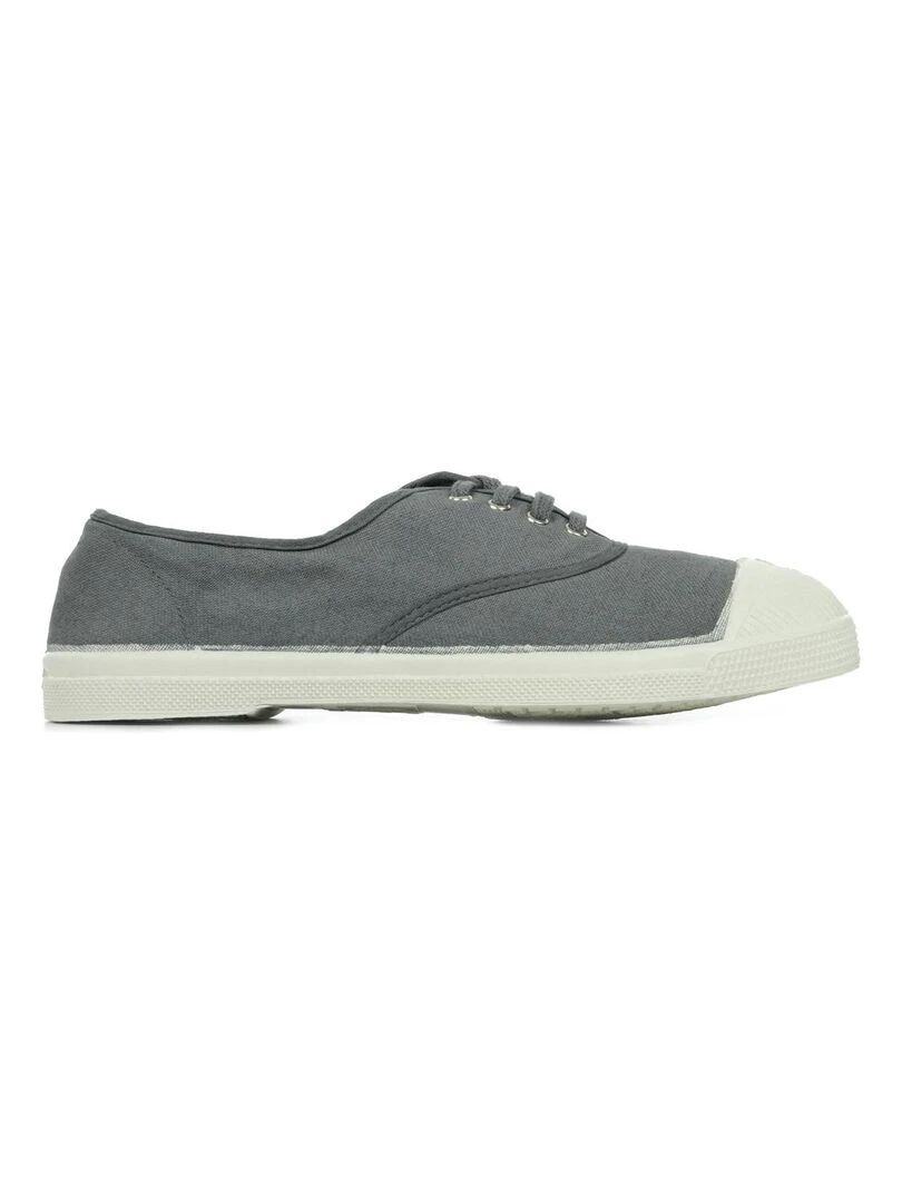 Baskets Bensimon Lacets Gris Blanc