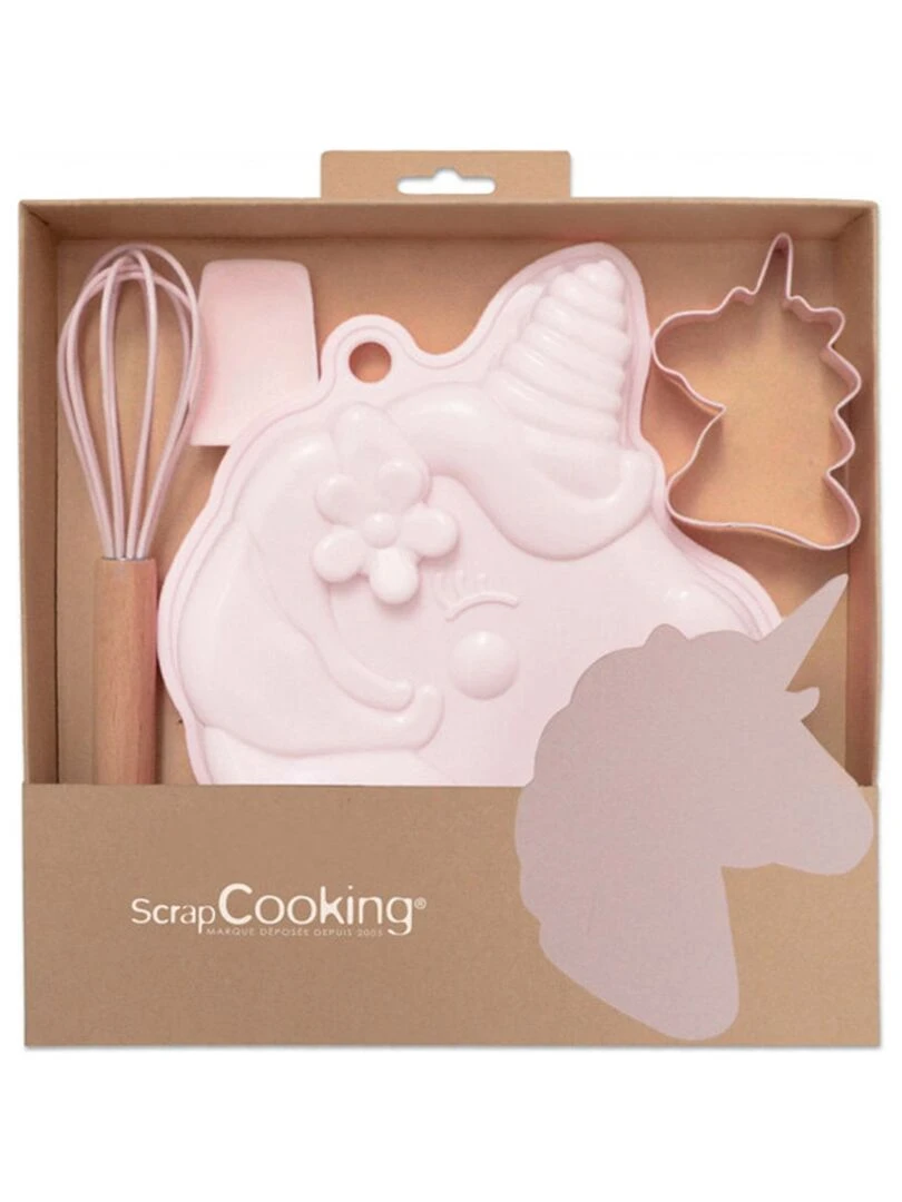 Coffret d'ustensiles à pâtisserie pour enfants   Licorne   N/A