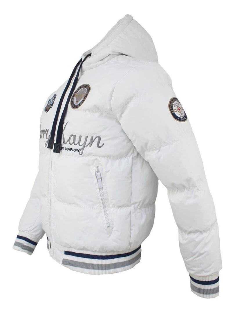 Doudoune homme CARGERONNE   HARRY KAYN   Blanc