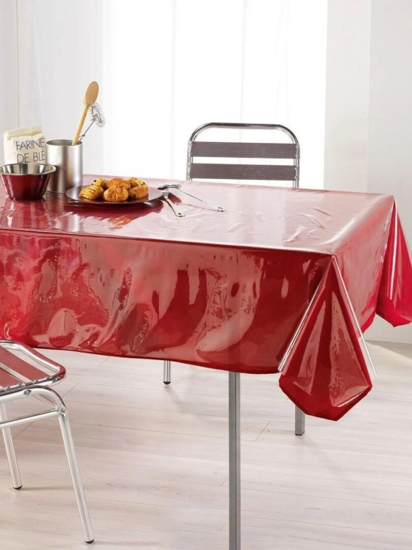 Nappe de protection 140x240 cm Cristal transparent Transparent