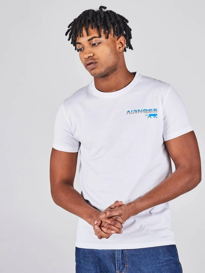 TEE SHIRT DECLAN Airness Blanc