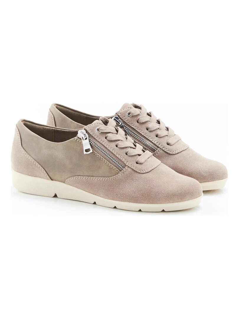 Derbies irisés Amortyl Damart Taupe