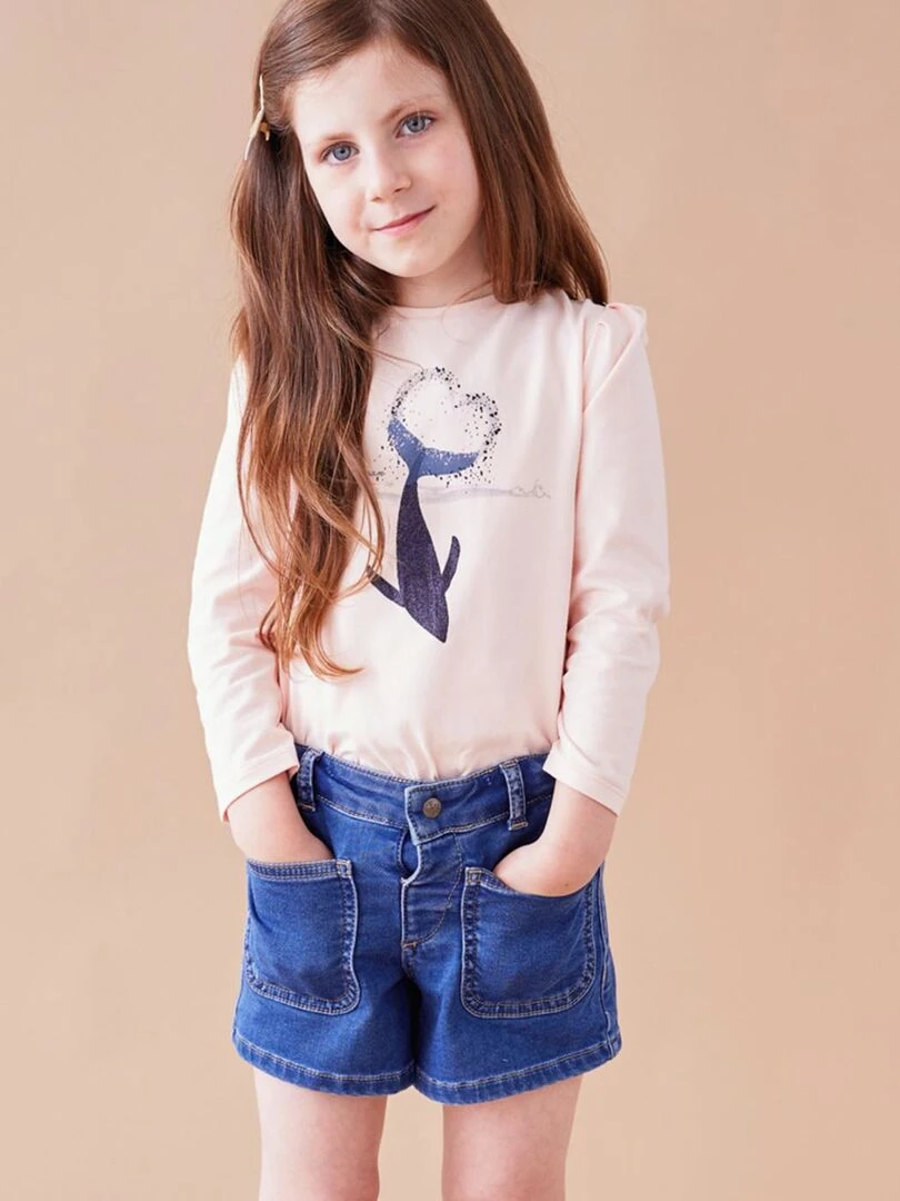 Short en jeans Noukie's Bleu